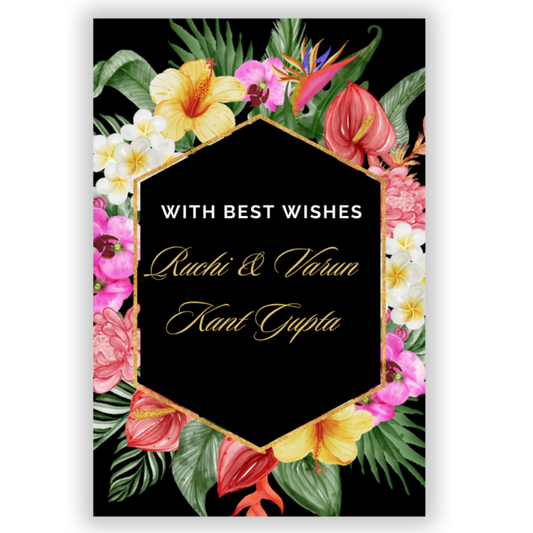 COLOURFUL FRAME - GIFT TAGS (Pack of 30)