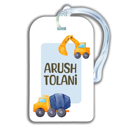 CONSTRUCTION - LUGGAGE TAG