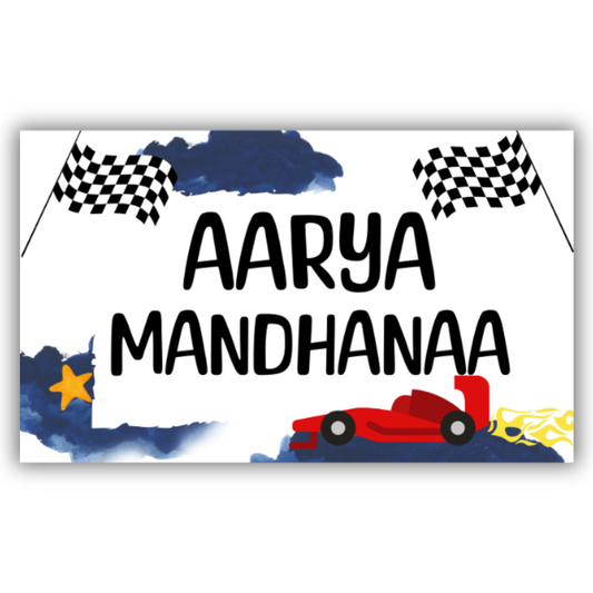 SPEEDCAR - WATERPROOF LABELS (Pack of 20)