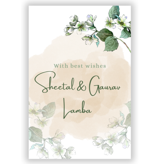 GREEN BRANCHES - GIFT TAGS (Pack of 30)