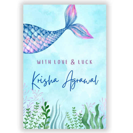 MERMAID TAIL - GIFT TAGS (Pack of 30)
