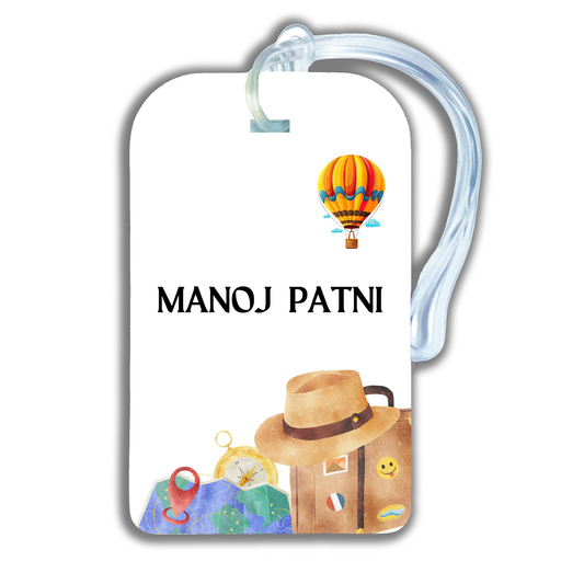 TRAVEL FREAK - LUGGAGE TAG