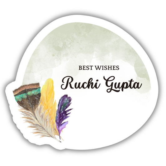 HANGING FEATHERS - PREMIUM GIFT TAGS (Pack of 20)
