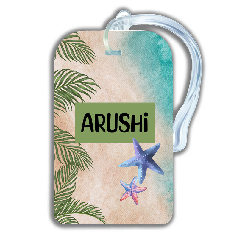 ON THE BEACH - LUGGAGE TAG