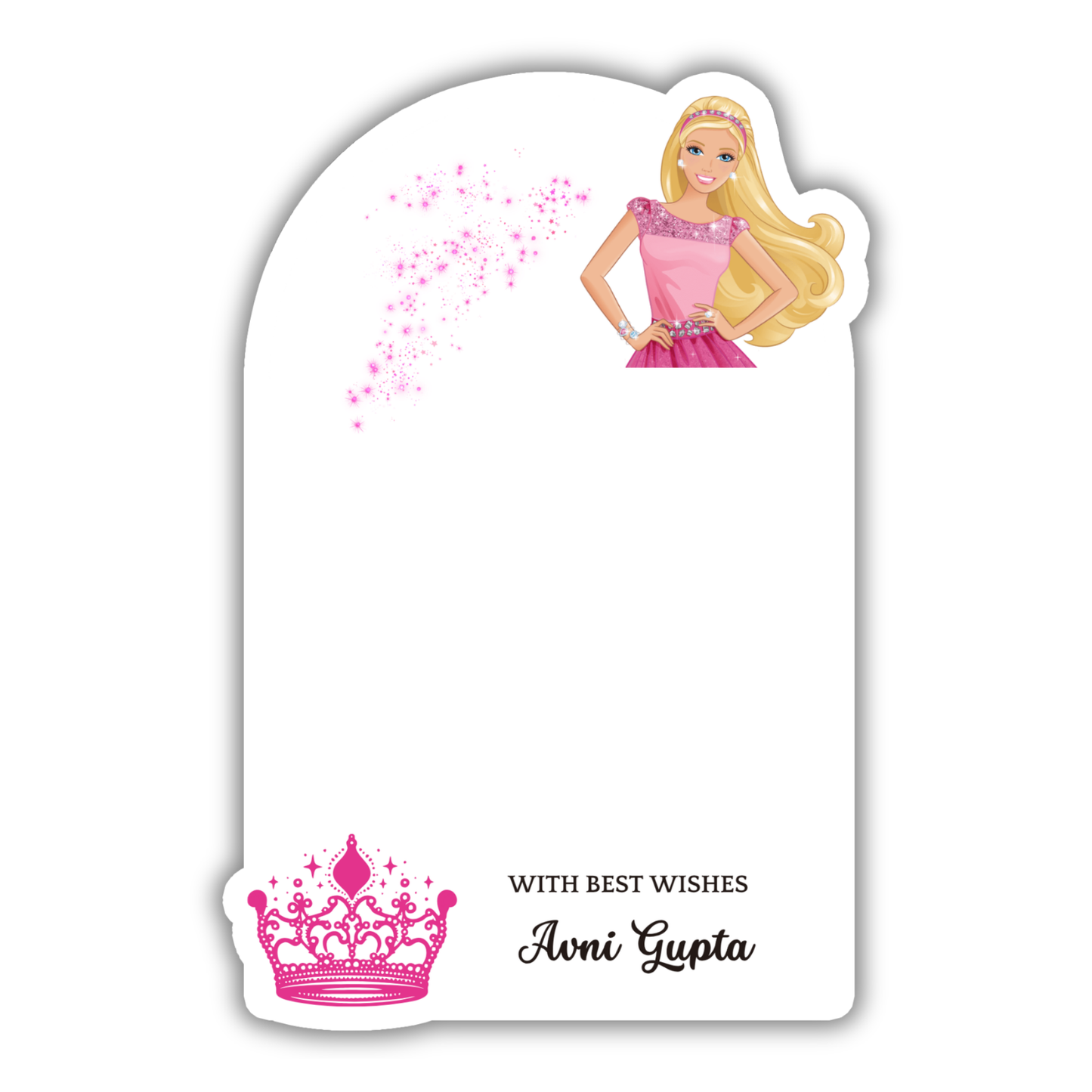 BARBIE - GIFT NOTECARDS (Pack of 10)