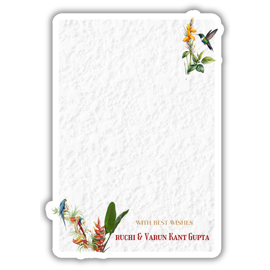 BIRD OF PARADISE - GIFT NOTECARDS (Pack of 10)