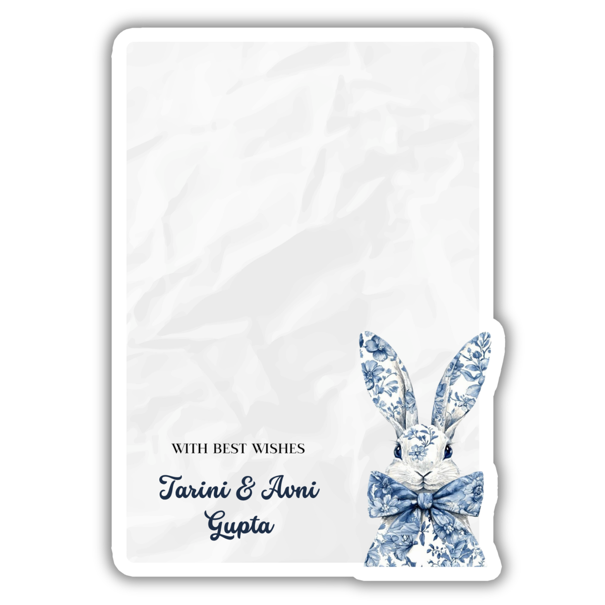 BLUEBELL BUNNY - GIFT NOTECARDS (Pack of 10)