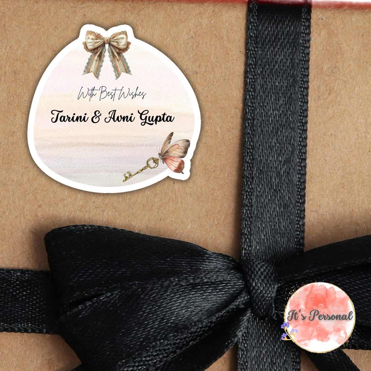 BOW AND BUTTERFLY - PREMIUM GIFT TAGS (Pack of 20)