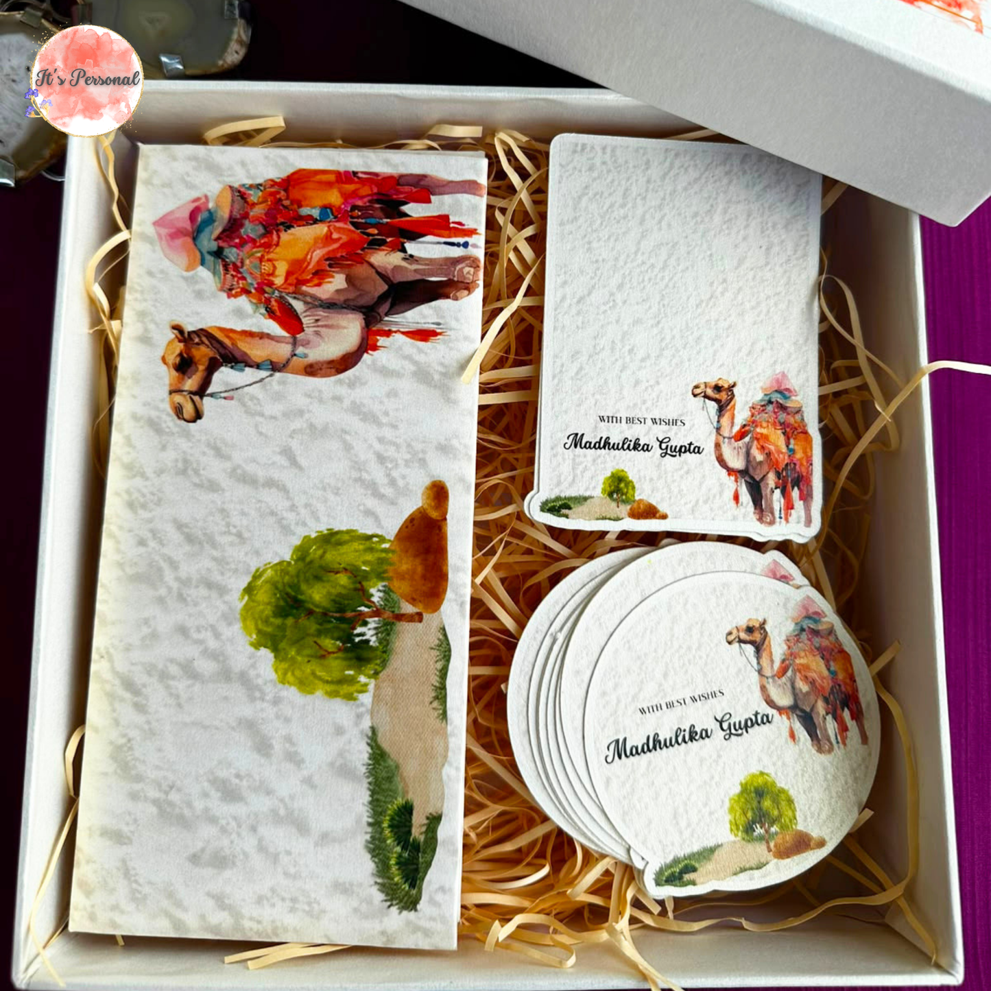 CAMEL IN A DESERT - LUXURIOUS BOX