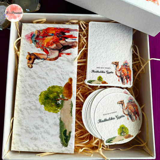 CAMEL IN A DESERT - LUXURIOUS BOX