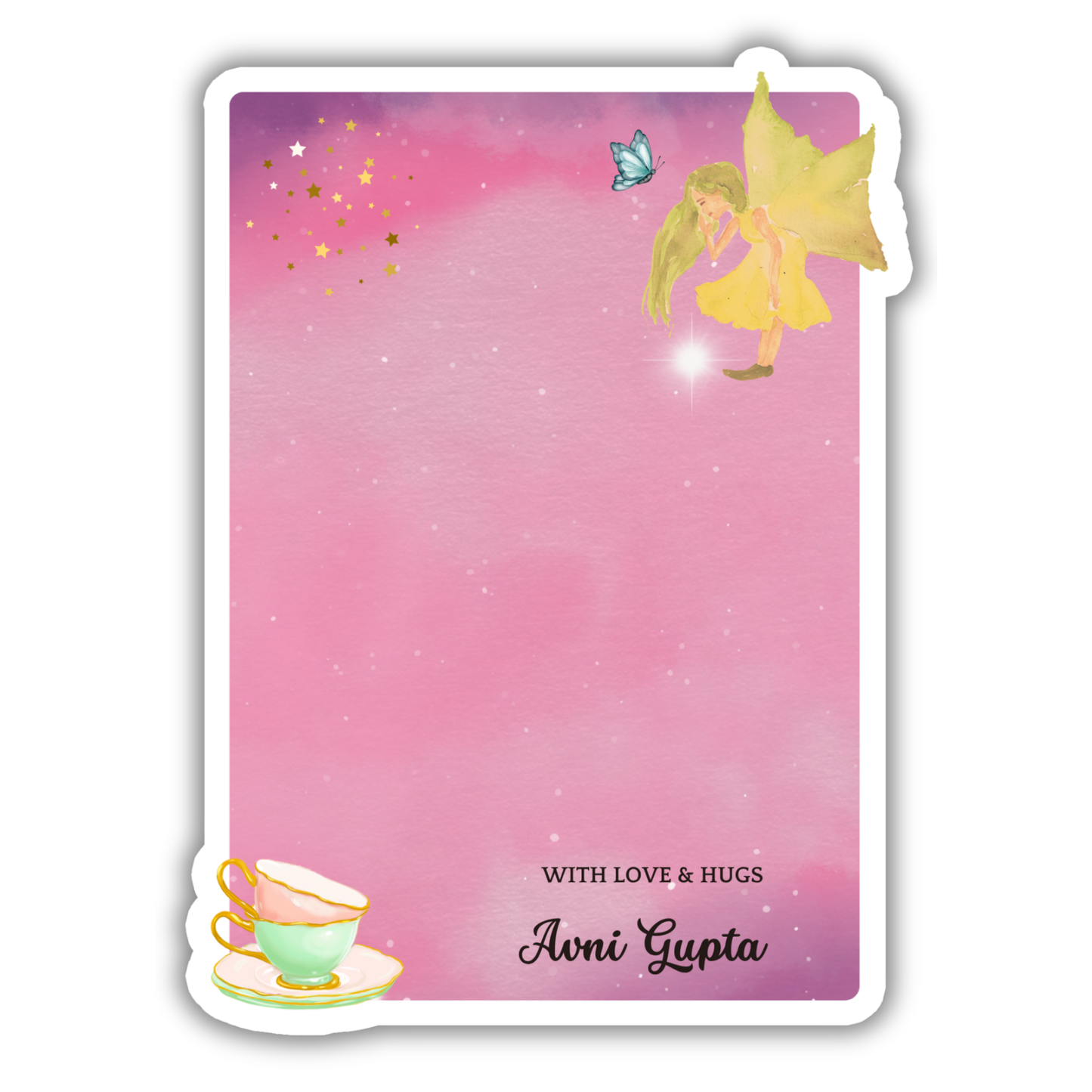 FAIRY'S WHISPER - GIFT NOTECARD (Pack of 10)