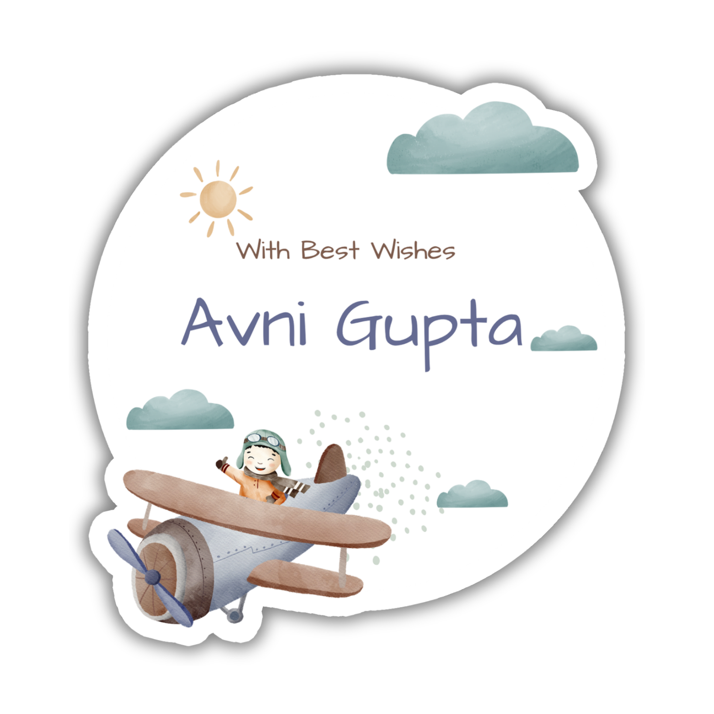GLIDER RIDER - PREMIUM GIFT TAGS (Pack of 20)