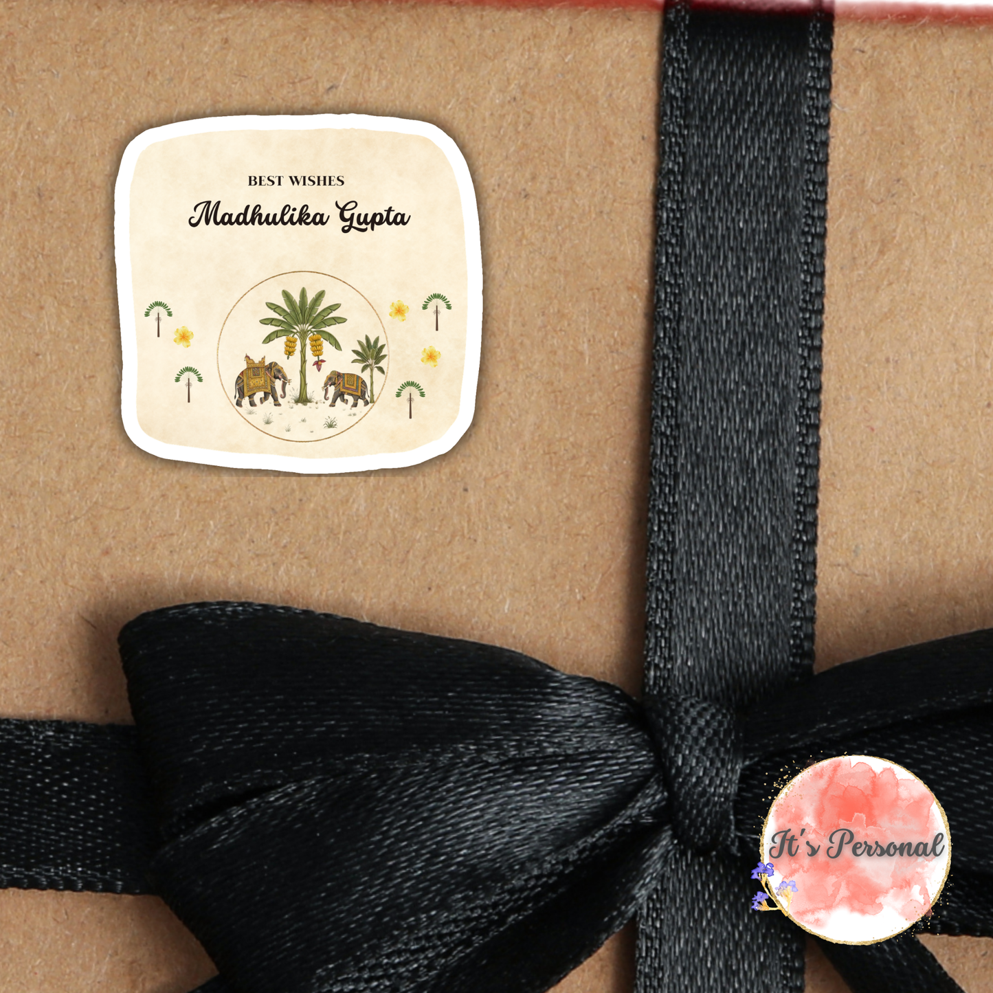 GROOM'S ELEPHANT - PREMIUM GIFT TAGS (Pack of 20)