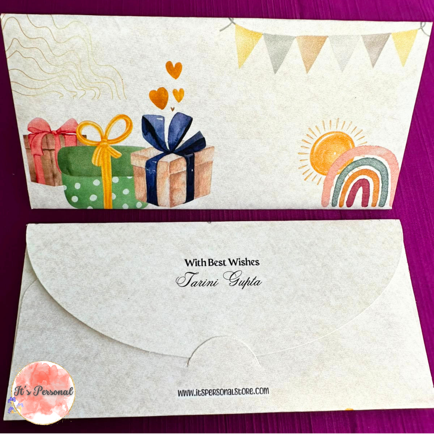 GIFTS & RAINBOW - MONEY ENVELOPES