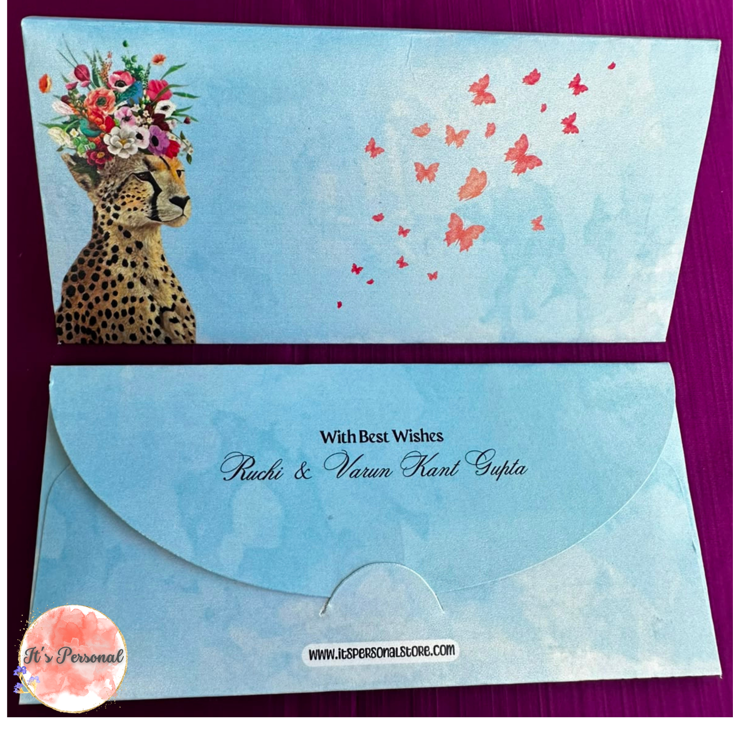 CURIOUS LEOPARD - MONEY ENVELOPES