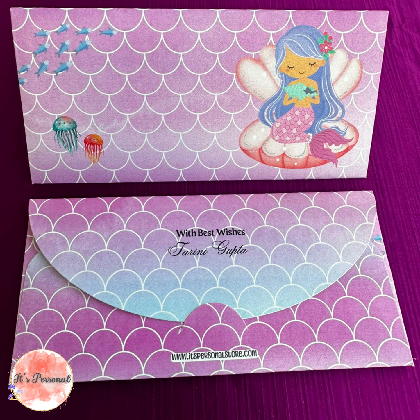 MERMAID TREASURE - MONEY ENVELOPES