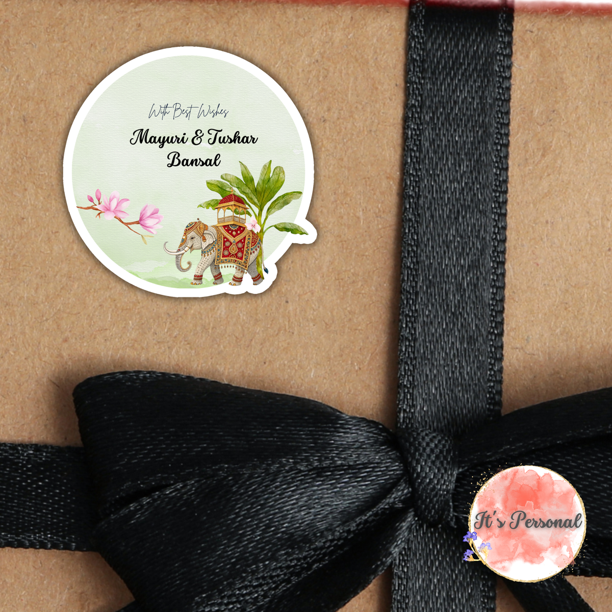 PICHWAI INDIAN ELEPHANT - PREMIUM GIFT TAGS (Pack of 20)