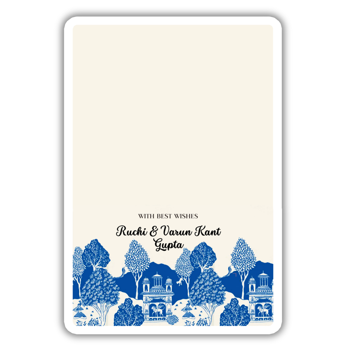 REGAL FORT - GIFT NOTECARD (Pack of 10)