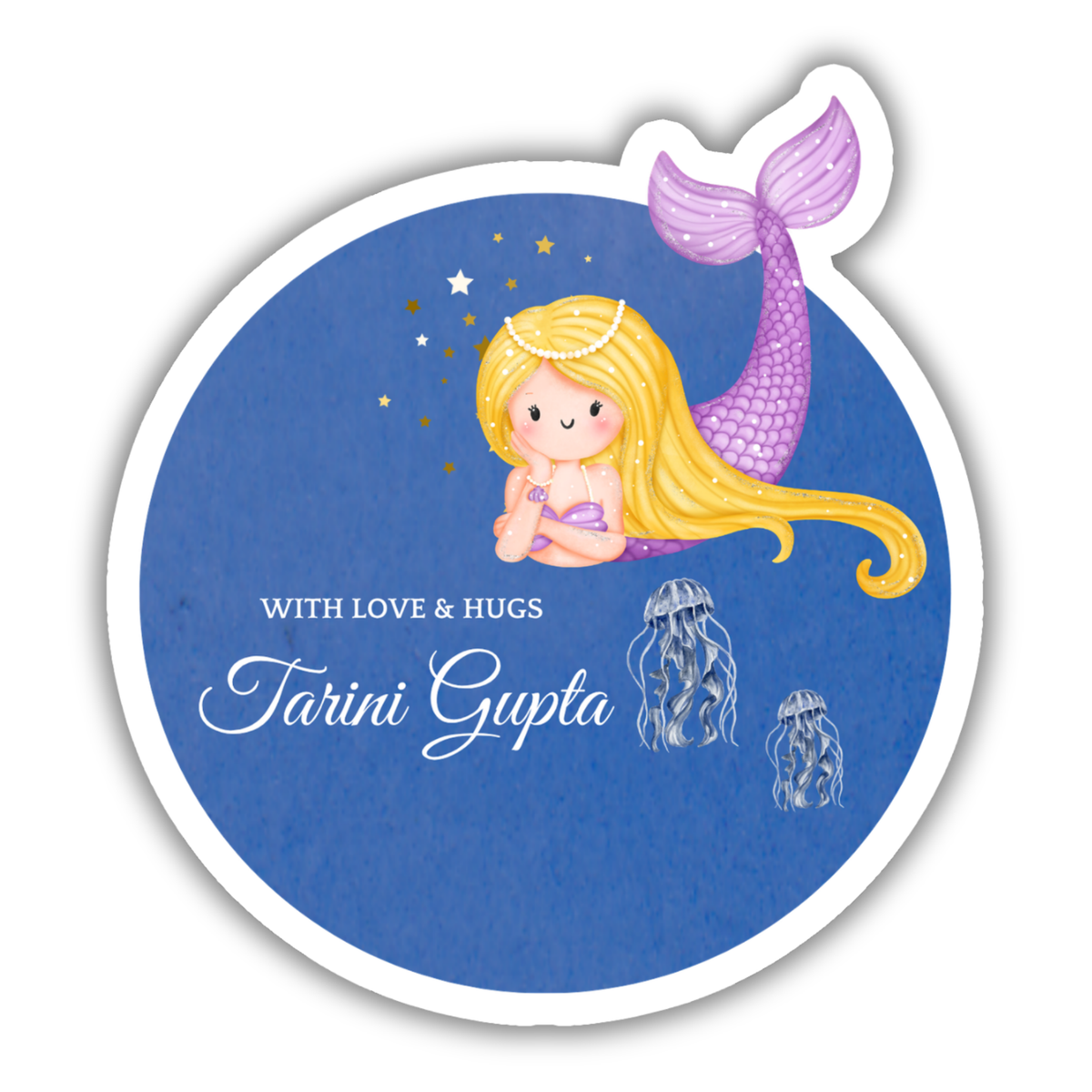 UNDERWATER MERMAID - PREMIUM GIFT TAGS (Pack of 20)