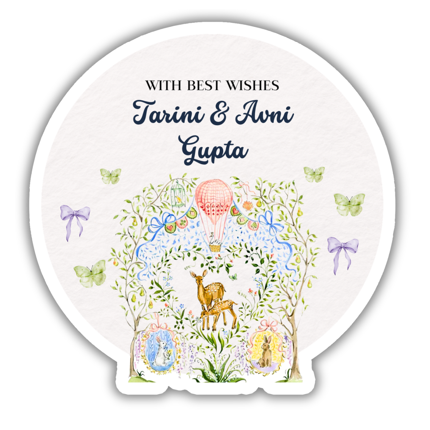 WONDERLAND ANIMALS - PREMIUM GIFT TAGS (Pack of 20)